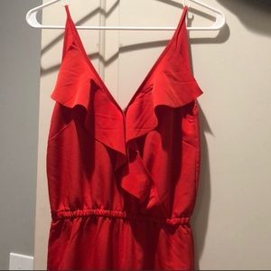 H&M Pants - H & M jumpsuit red 2 xs H&M Pants - H & M jumpsuit red 2 xs